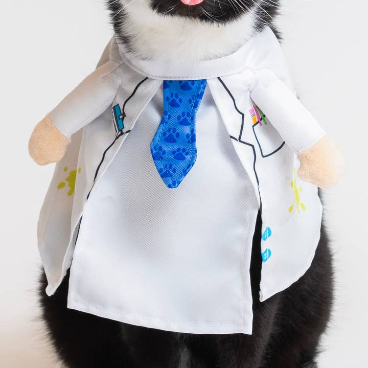 Catty Chemist kostym och kattmyntleksak 2-pack för wholesale av meowbox