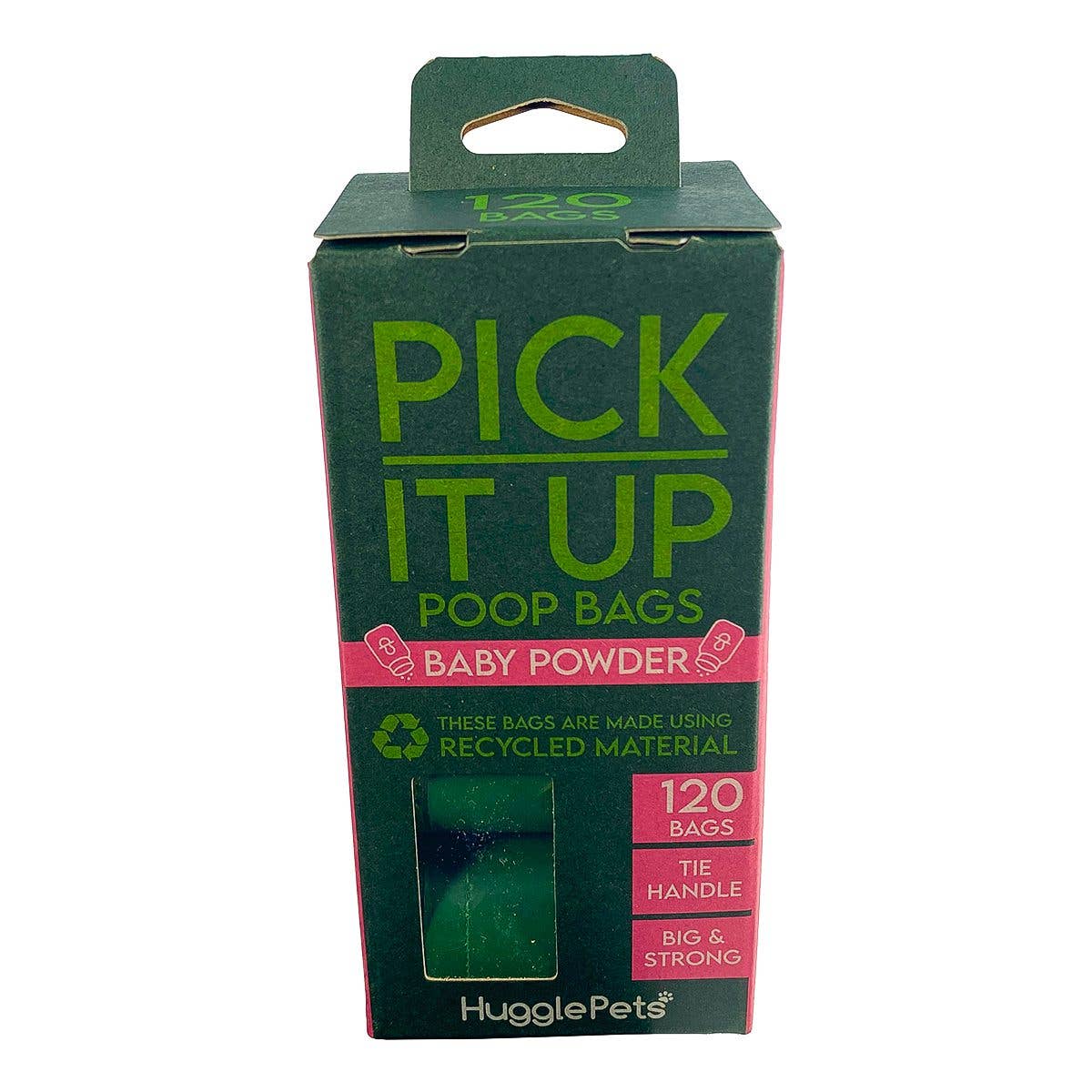 HugglePets – wholesale Pet poo bag – HugglePets Pick It Up Baby Powder Dog Poop Bags2