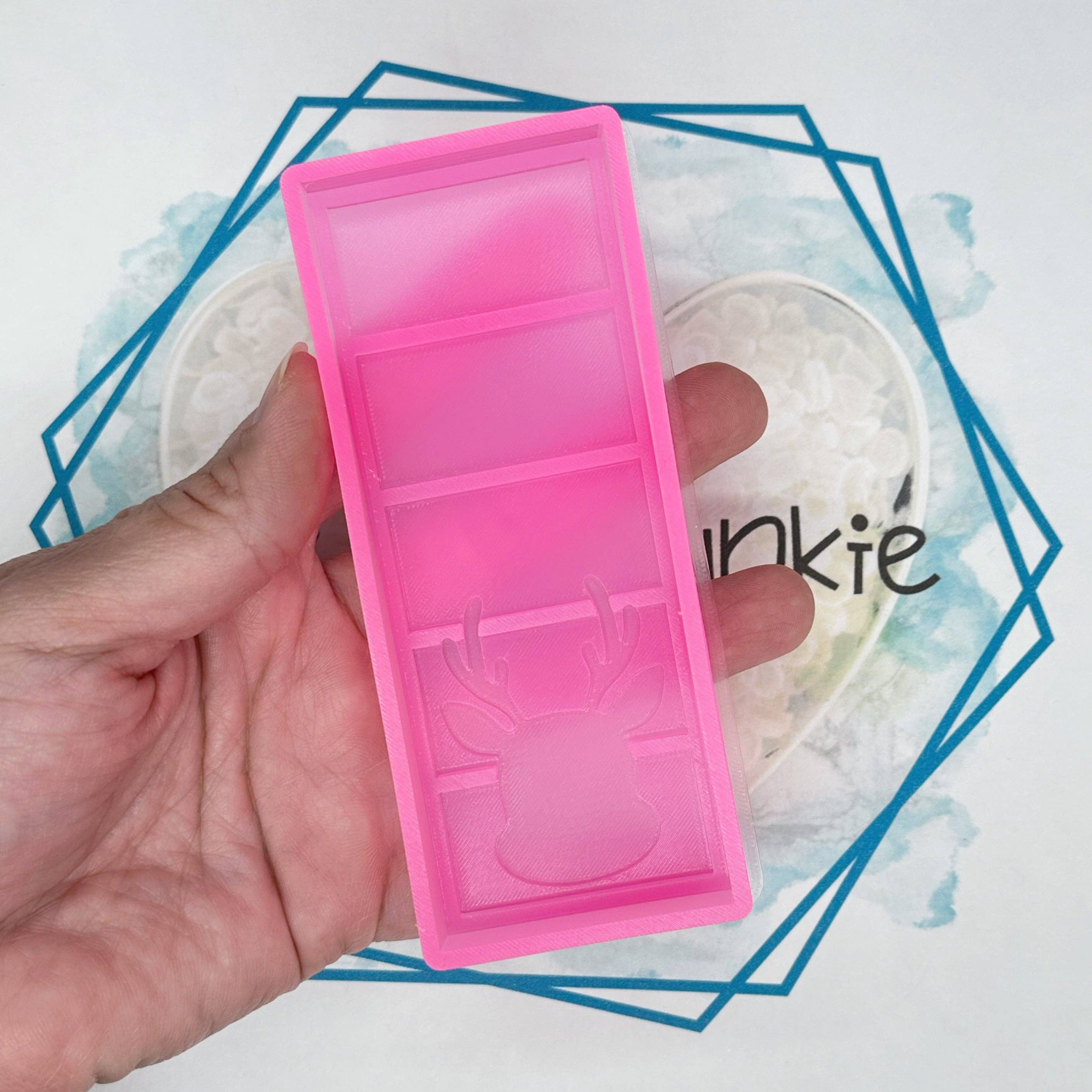 The Freshie Junkie, LLC – material para artesanato por atacado – Molde de Cera em Barra de Rena0