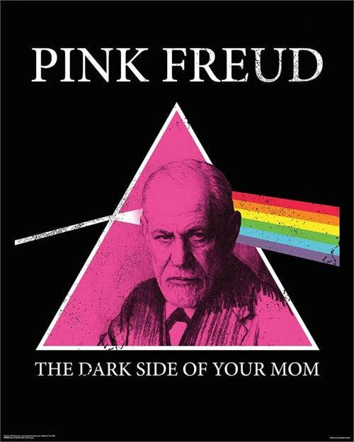 Scorpio Posters - Wholesale Poster - Pink Freud Poster - 24" x 30"0