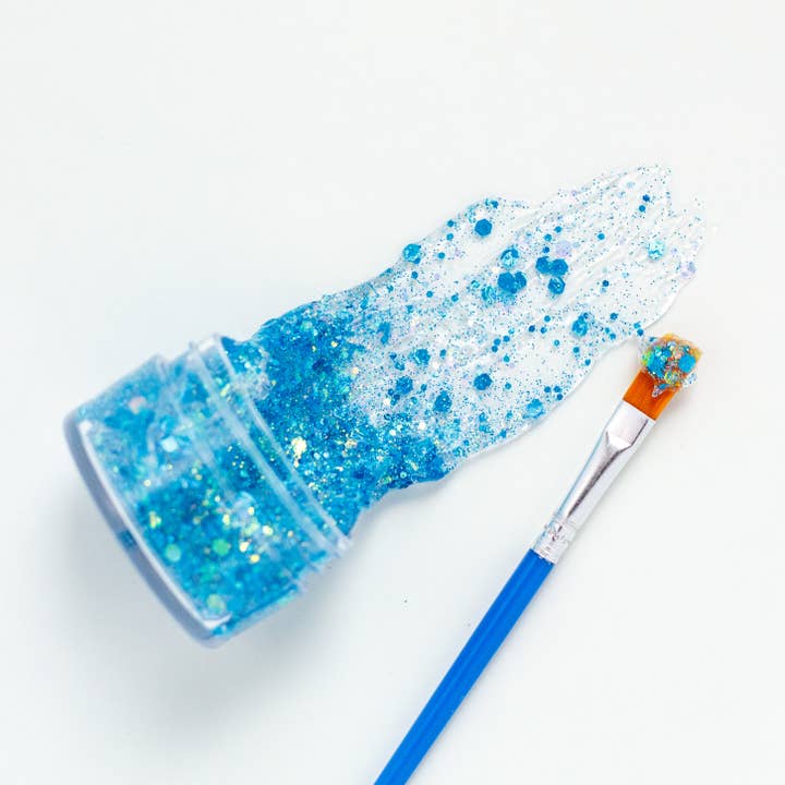 Gussy Up Bow Co - Wholesale Hair glitter - Blue Hair Glitter