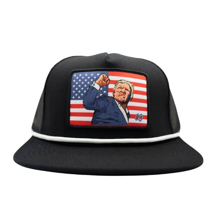 Chance Outdoors - Wholesale Flat Brim Cap - Men's - LIMITED EDITION Patriot Trump Hat