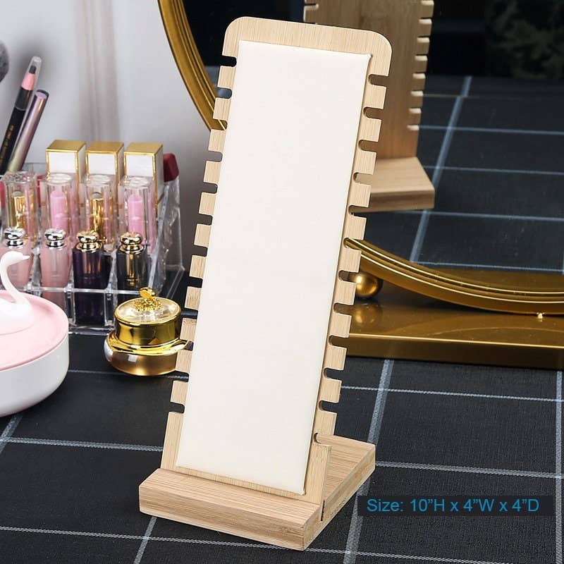 Zakka - Venta al por mayor Soportes y estantes de exposición de joyas - Soporte vertical de alta calidad para collares con múltiples cadenas 1