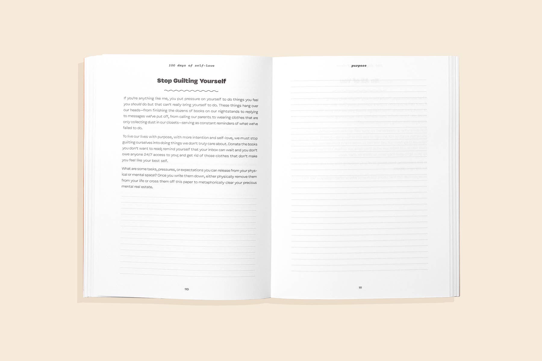 Blue Star Press - Wholesale Journal/Diary - 100 Days of Self-Love: Guided Self Care Journal3