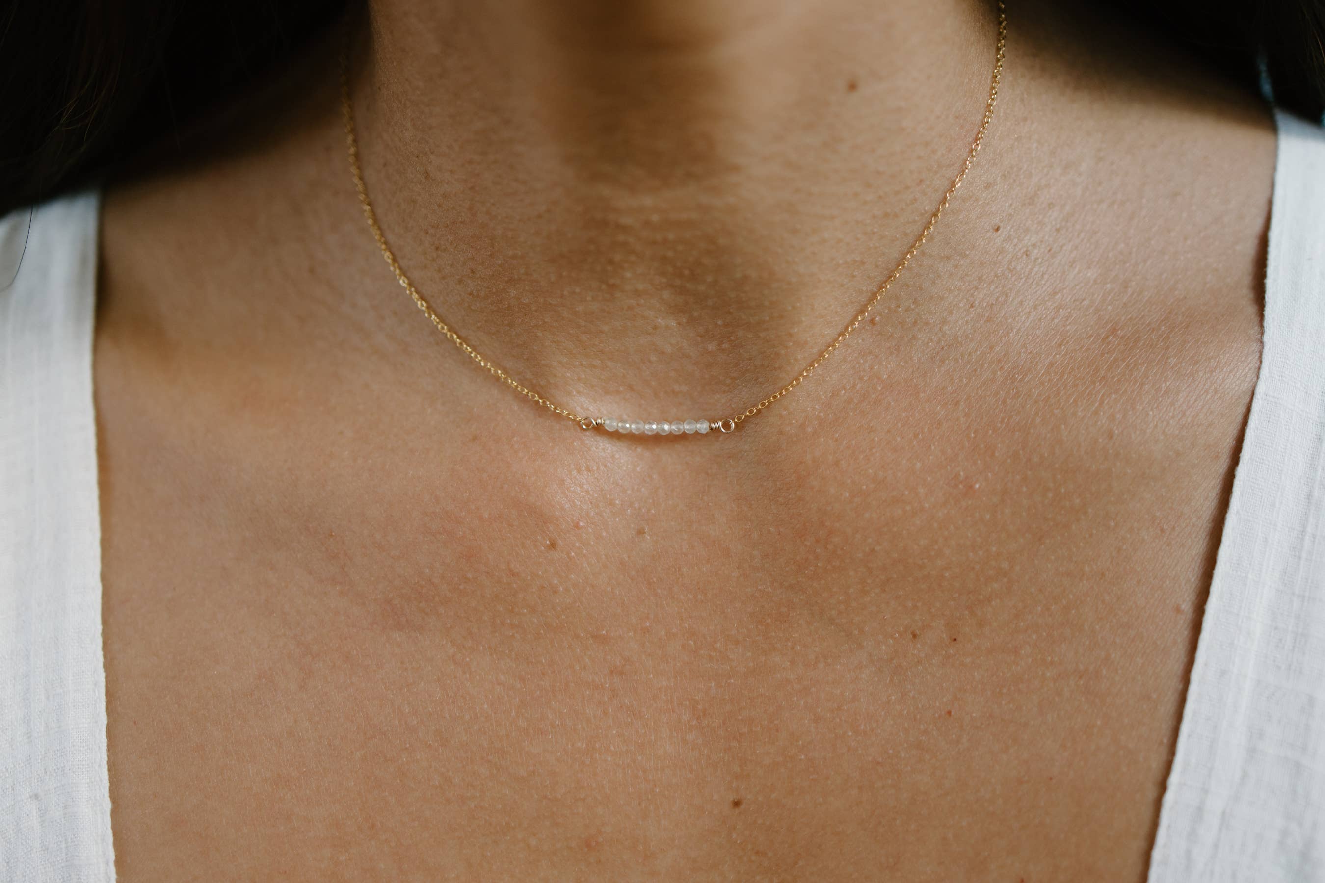 Mira Kauai - Wholesale Pendant/Charm Necklace - Dainty Stones Necklace4