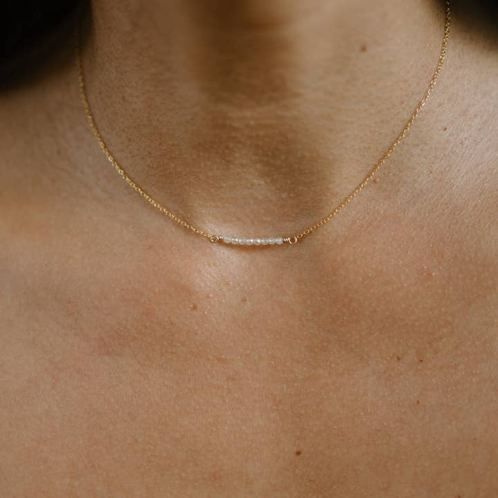 Mira Kauai - Wholesale Pendant/Charm Necklace - Dainty Stones Necklace4