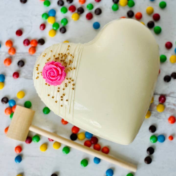 Chocolates Unlimited by Denise - Wholesale Chocolate - Breakable Chocolate Heart