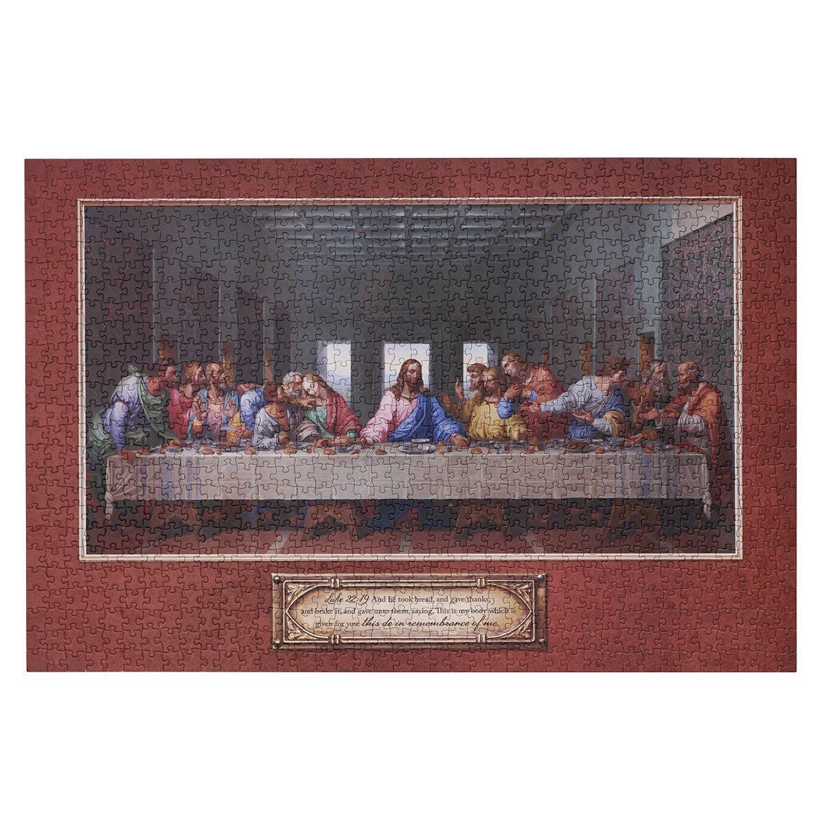 Christian Art Gifts - Wholesale Puzzle - Adult - Puzzle 1000 pc. Last Supper2
