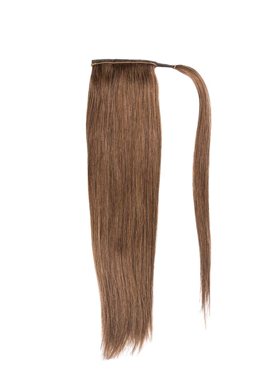 Euphoria Hair & Accessories - Wholesale Hair Extensions - Juliet 18''- Human Hair Wrap-Around Ponytail Extension17