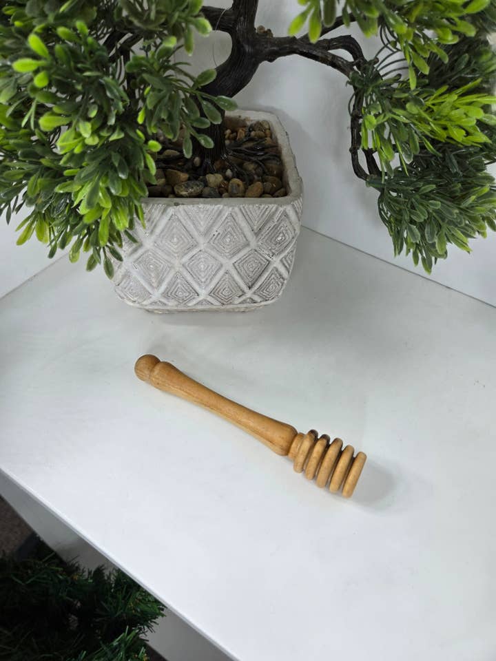 Ursa de mel de madeira de oliveira por atacado de Holyland Artisans