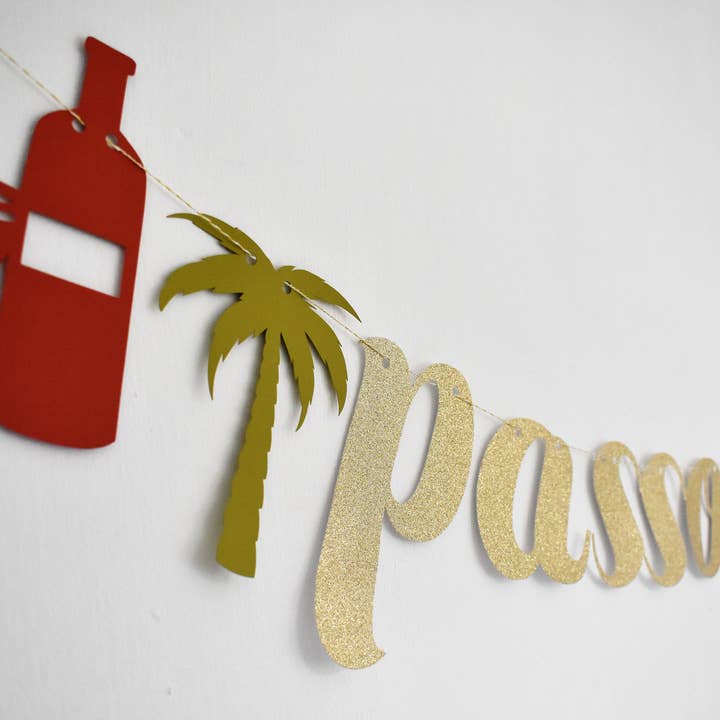 Passover Glitter Banner | Jewish Holiday Decoration for wholesale by thekitcut