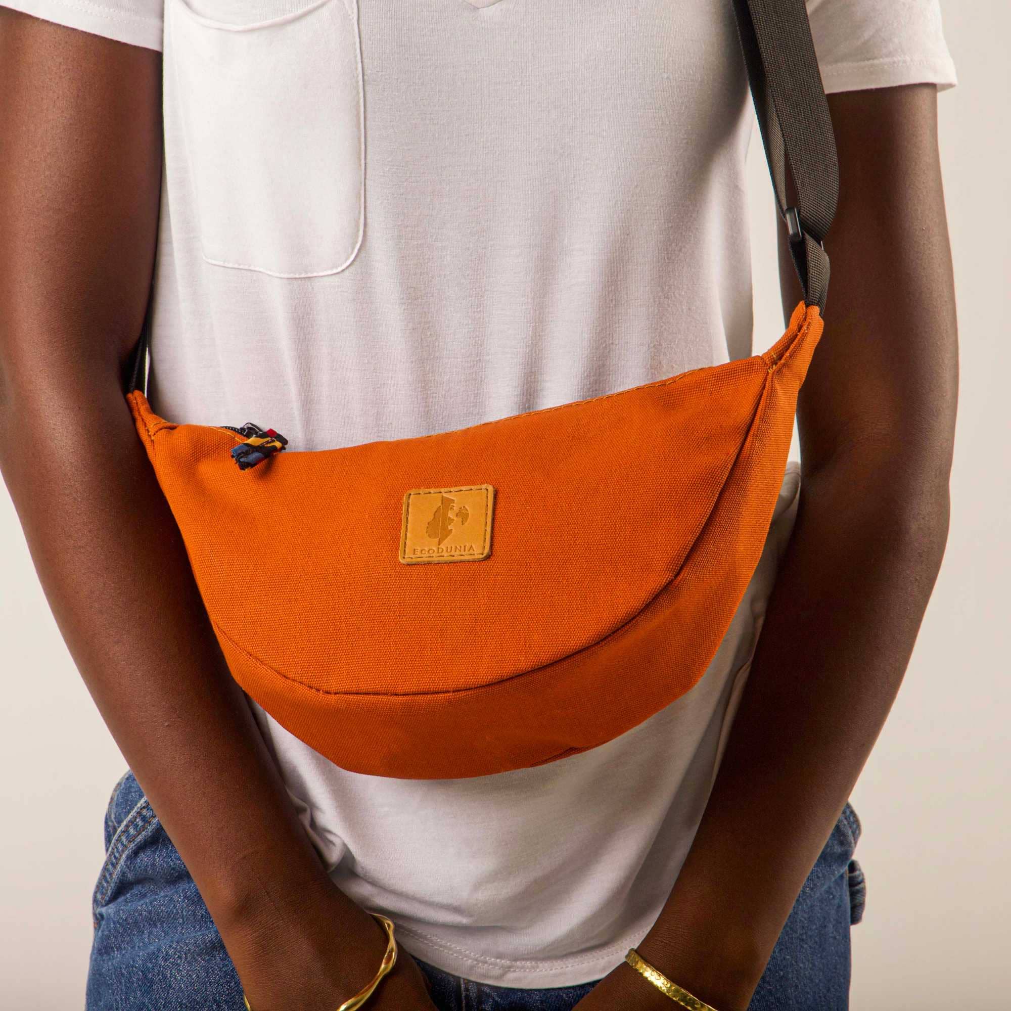 Ecodunia - Wholesale Shoulder Bag - Unisex - Round Mini Shoulder Bags for Women - Canvas Bag8