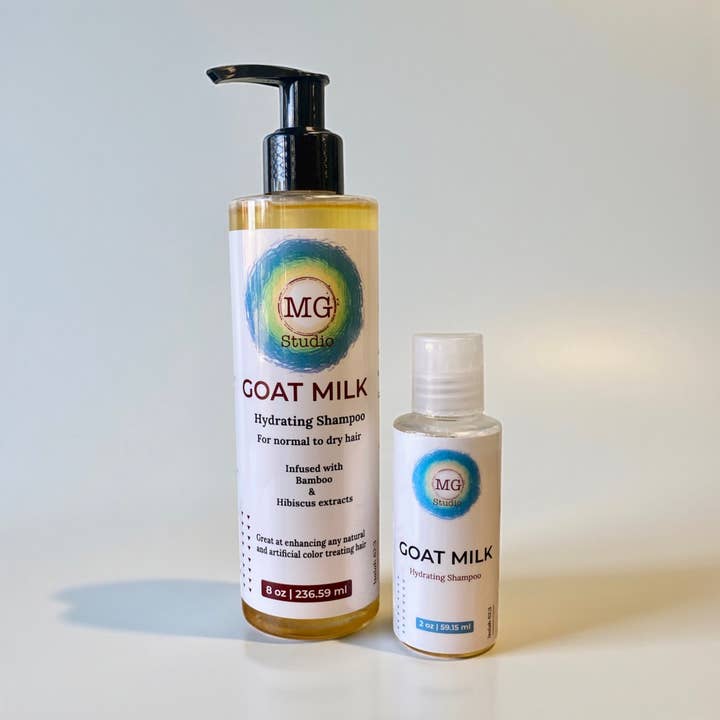 Goat Milk Shampoo for wholesale by MG Studio