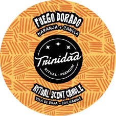 trinidad - Wholesale Jar/filled candle - GOLDEN FIRE CANDLE GLASS 200 ML.3