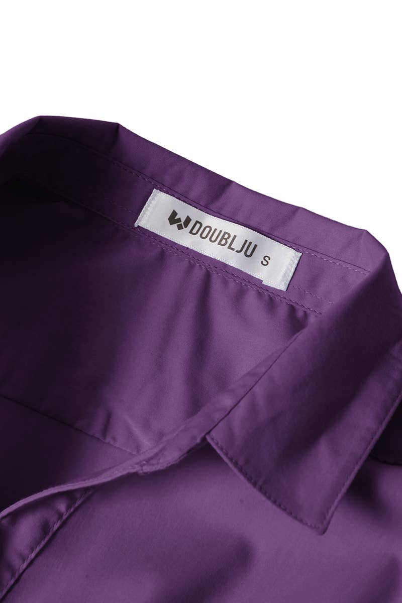 NINEXIS - Vente Chemise à col boutonné – femme - CWTDSL028_Chemises à col boutonné à manches longues95