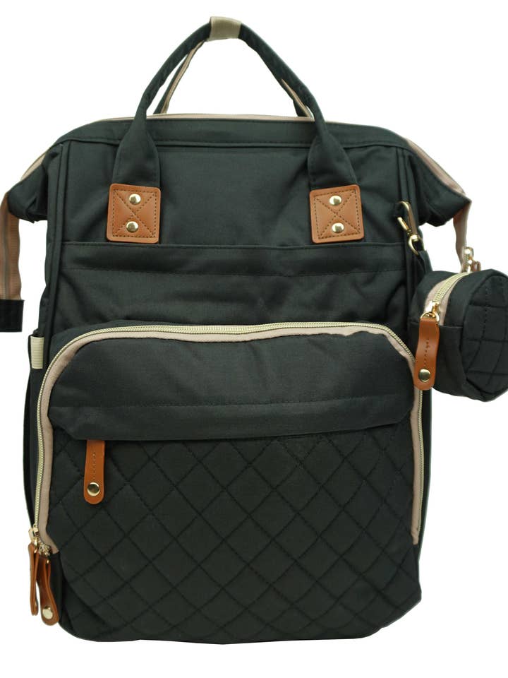 Bolsa de pañales para bebés con múltiples compartimentos S0213 para venta al por mayor de Anais