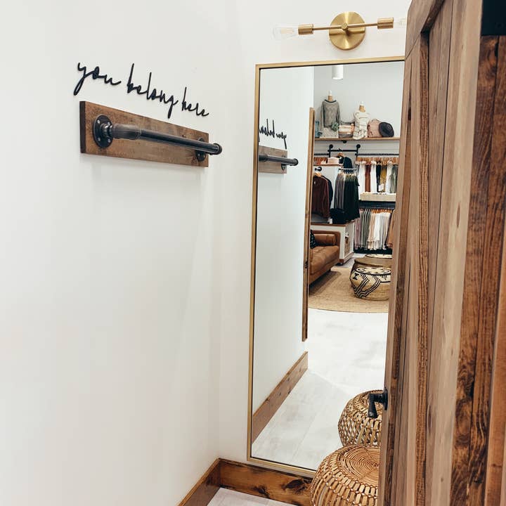 You Belong Here - Dressing Room/Store Display for wholesale by SBG Co.