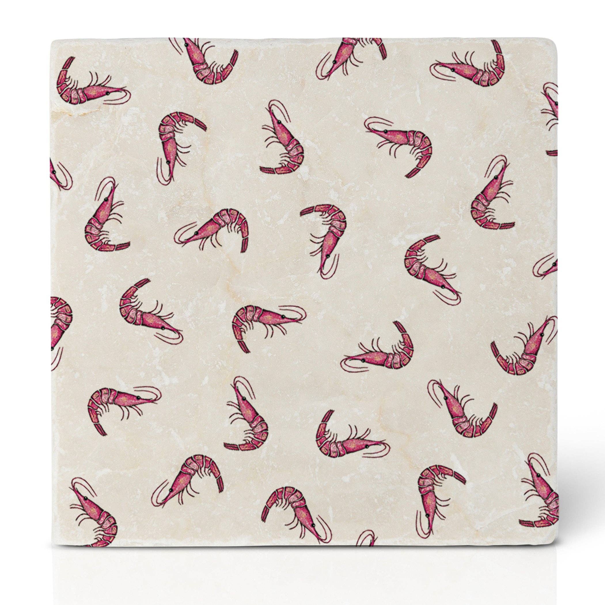 LIGARTI - Wholesale Coasters - Tile Coaster – Shrimp Cocktail0