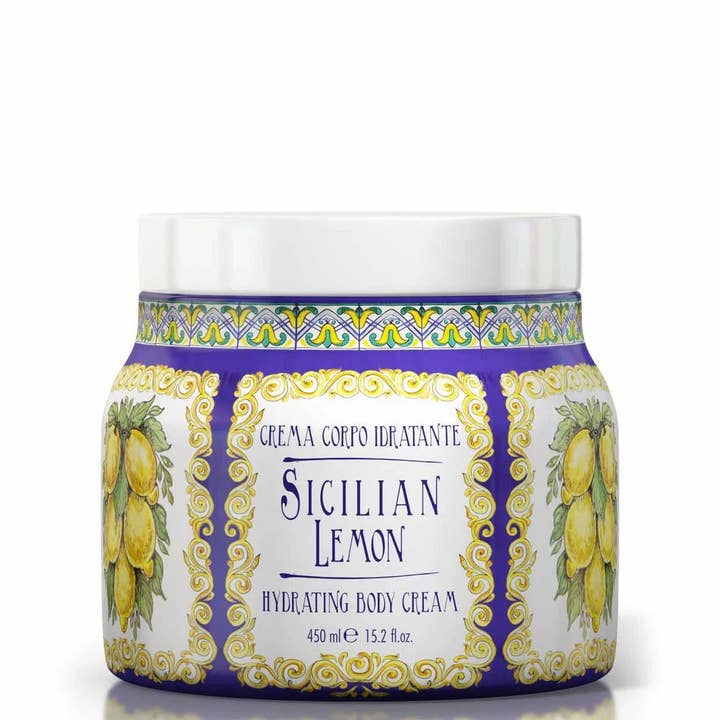 Sicilian Lemon Moisturizing Body Cream for wholesale by Rudy Profumi