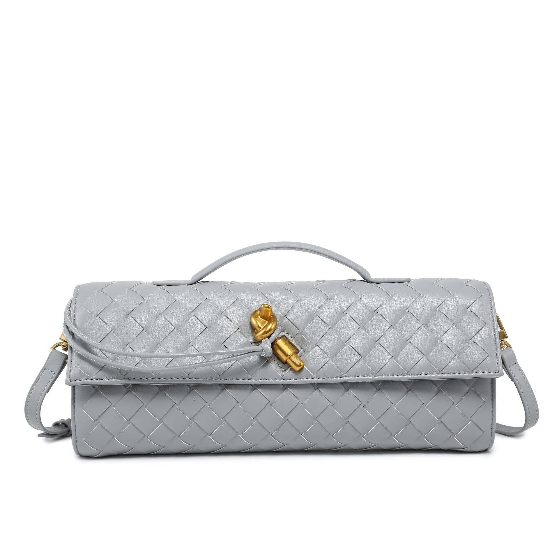 Little Trendy - Wholesale Clutch Bag - Women's - Weave leather clutch Women's Designer Clutch Bags11