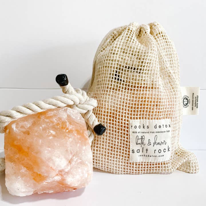 Rocks Detox - Wholesale Bath salts - Pink Himalayan Bath Salt Rock Large6