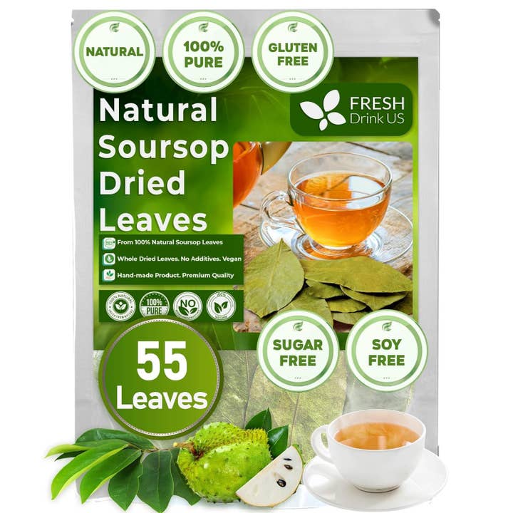 Naomi's Happy Place Shop - Wholesale Health/Detox Tea - Soursop Leaves Tea Version 219