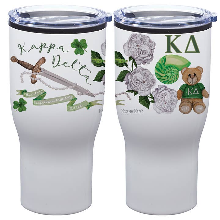 Moss & Marsh - Wholesale Insulated Mug/Tumbler - Kappa Delta Tumbler