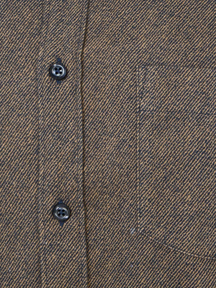 Slate Twill Turkish Flannel Sport Shirt for wholesale on Faire3