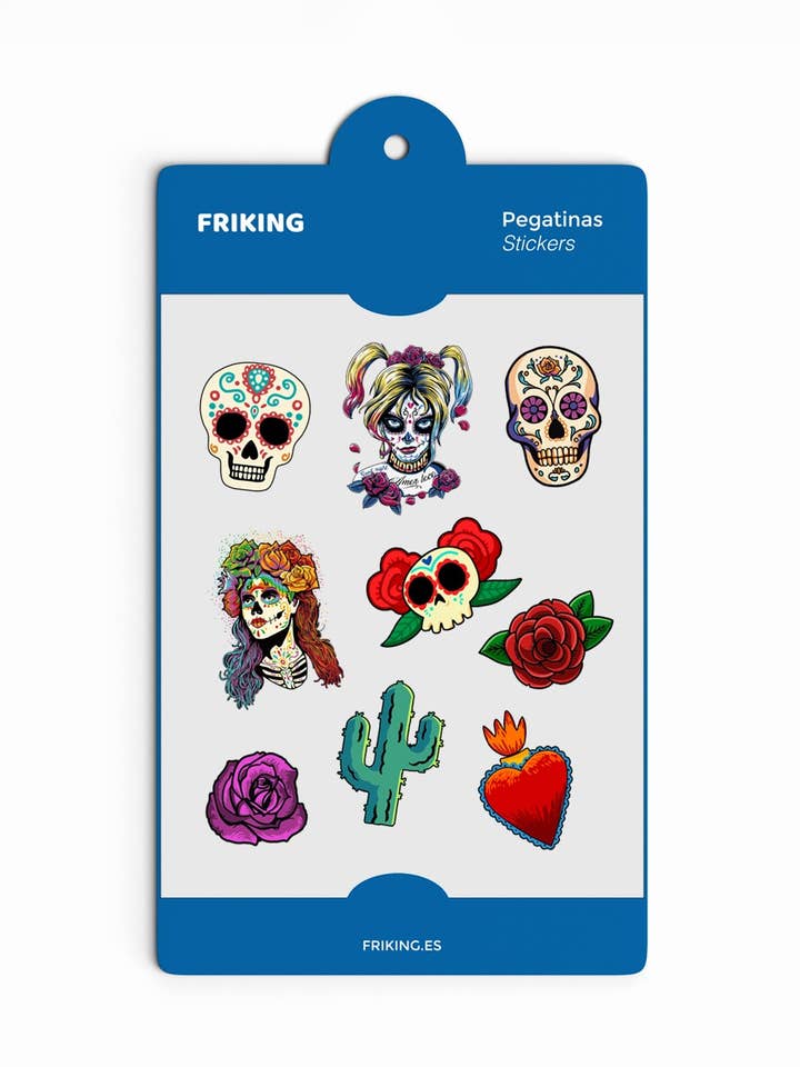 Adesivi Catrina per la vendita all'ingrosso da parte di FRIKING STYLE