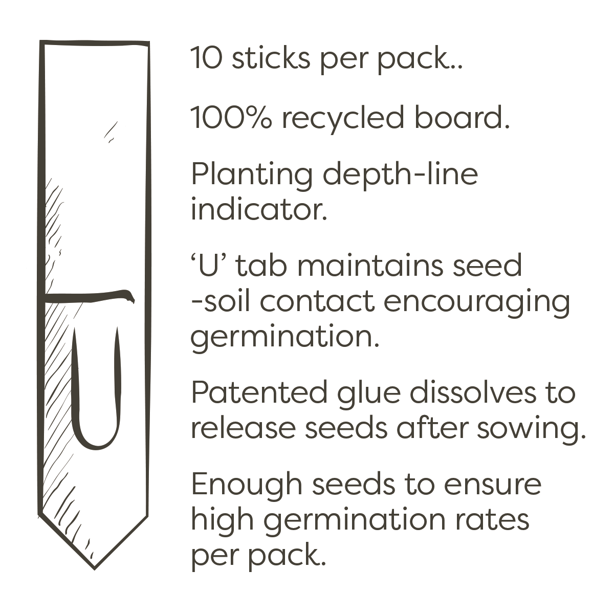 Seedsticks® – wholesale Plant seeds – Butterfly Seedsticks® 1