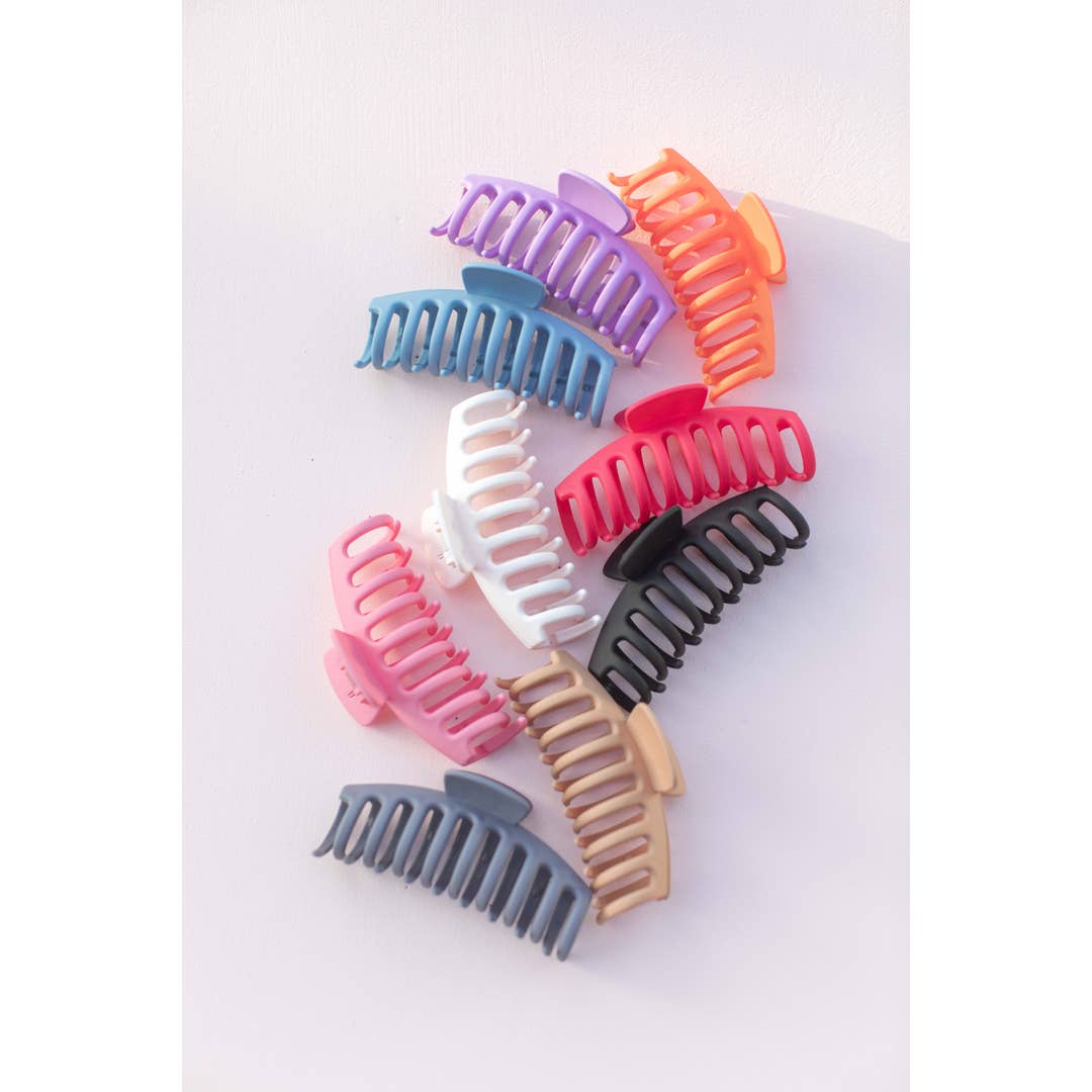 Space 46 Wholesale - Wholesale Hair Clip - Women's - Matte Classic Hair Clip Hair Claw