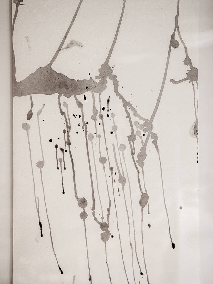 Œuvres sur papier - Enso japonais pour la vente par Bella Cucina Artful Living