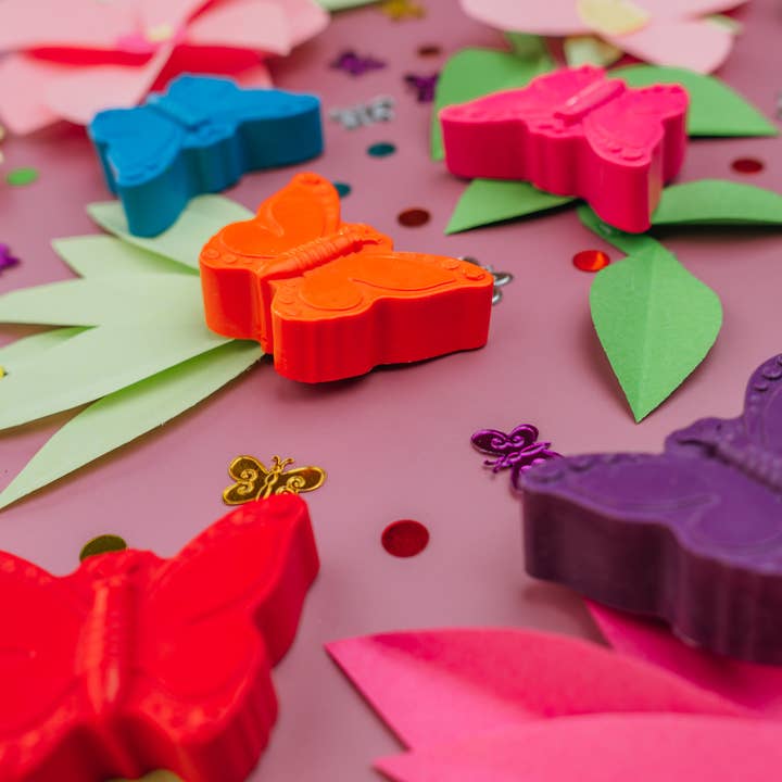 Wonder Hue Crayon Co. - Wholesale Crayons - Kids & Baby - Butterfly Shaped Crayons, Non-Toxic Easter / Spring Gift2