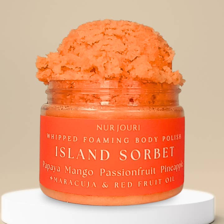 Esfoliante Corporal Cremoso Efervescente - Island Sorbet por atacado de Nur Jouri