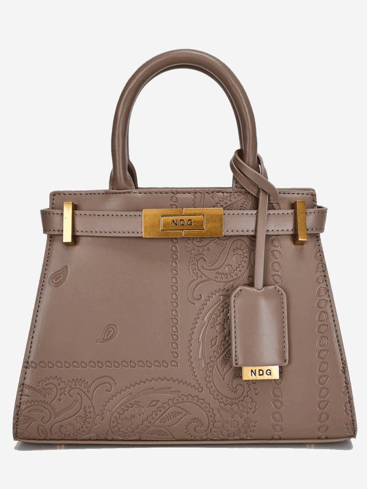 250MM Taupe Paisley for wholesale by NDG