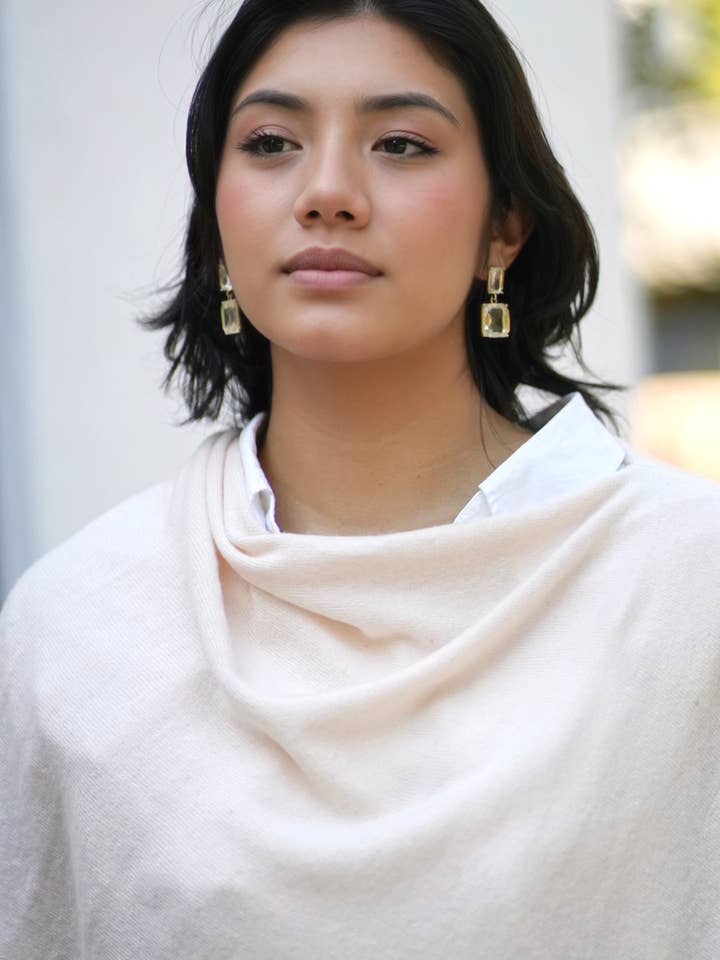 Dolma - Wholesale Poncho – Women's - Cashmere Poncho AP-044