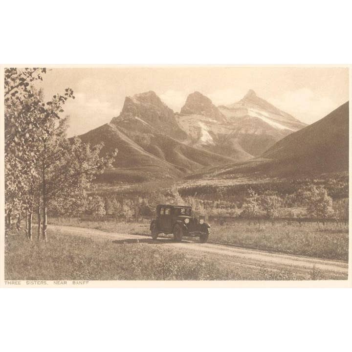 Postcard CN-144 Three Sisters Peaks, Banff, Canada for wholesale by Found Image Press
