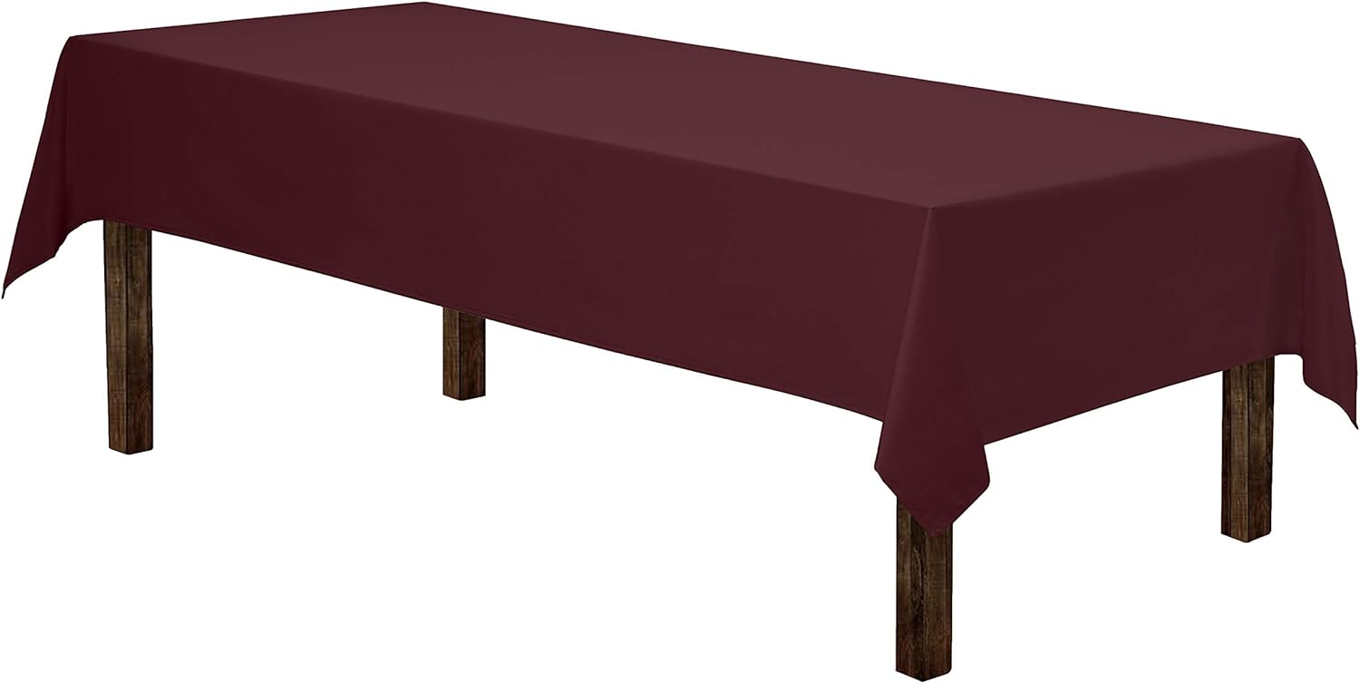 Gee Di Moda - Wholesale Tablecloth - Heavy Duty Washable Polyester Rectangle Tablecloth13