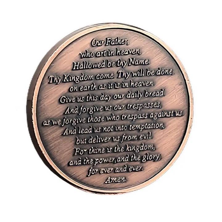 Blinkee.com, LLC - Wholesale Keepsake Coin/Token - Pray Without Ceasing 1 Thessalonians 5:17 Blessing Coin