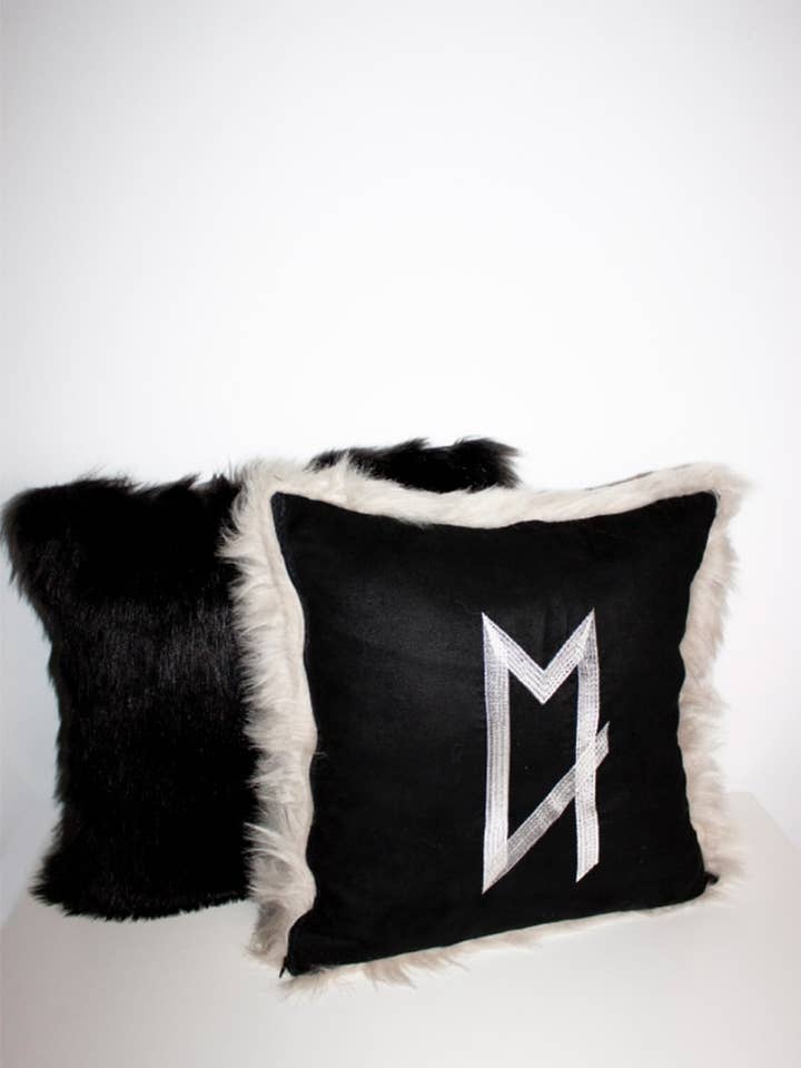 Funda de almohada con logo Maisonnee para venta al por mayor de Maisonnoée
