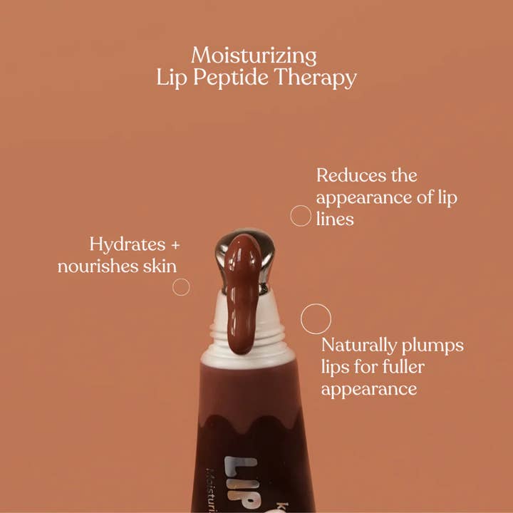 Kara Beauty - Wholesale Lip Gloss - Lip Syrup Moisturizing Peptide Therapy Lip Gloss Cozy Mint