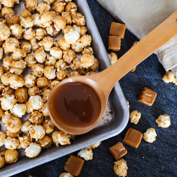 Pop Daddy Snacks - Wholesale Popcorn - Pop Daddy - Premium Buttery Caramel Corn Family Reserve 8oz.