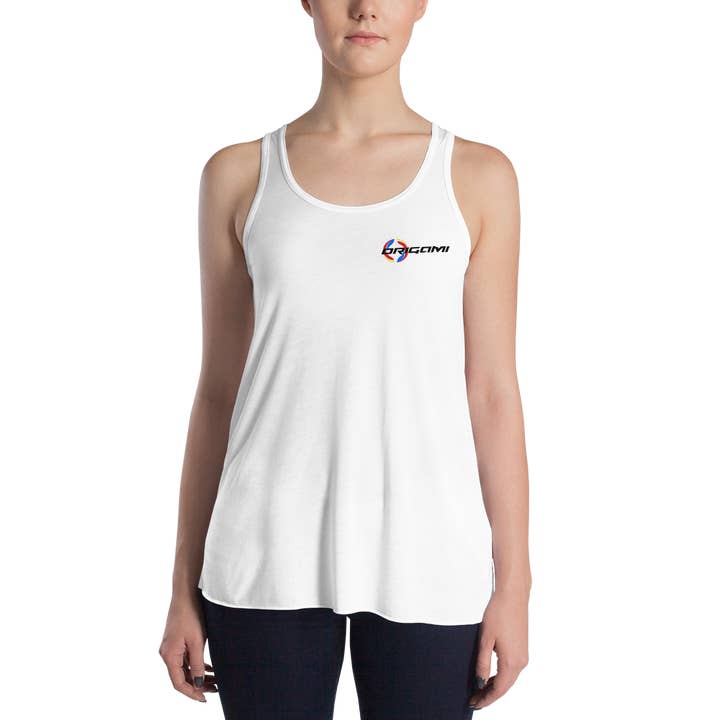 Women's Flowy Racerback Tank for wholesale by Origami