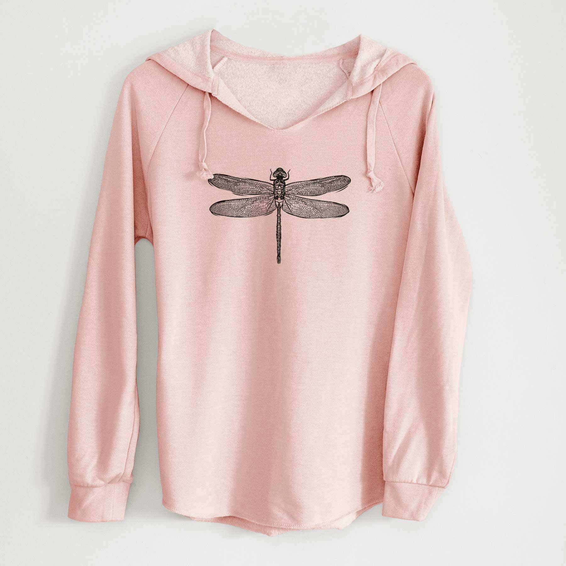 Because Tees - Wholesale Hoodie - Women's - Anax Junius - Green Darner Dragonfly - Cali Wave Hooded Sweatshirt0
