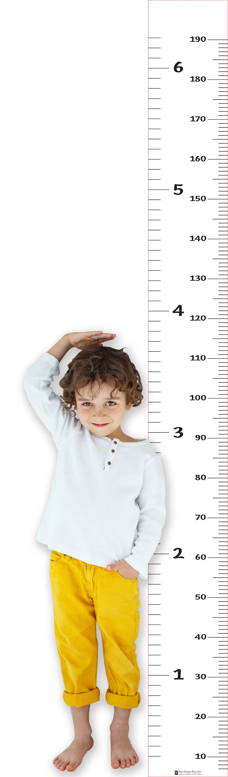 Peter Pauper Press - Wholesale Growth Chart - Kids & Baby - Classic Canvas Growth Chart