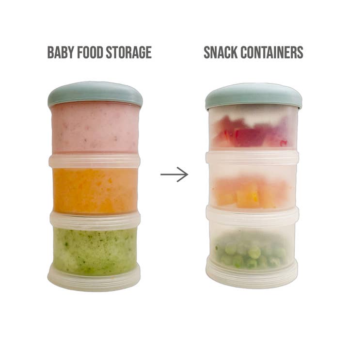 LITTOES - Wholesale Food Storage Container - Baby Food Storage Stackables blue - New Packaging4