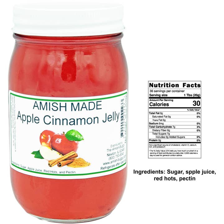 Arndt's Fudgery LLC - Vente Confiture/gelée - Confiture et gelée Amish Made 16 oz14