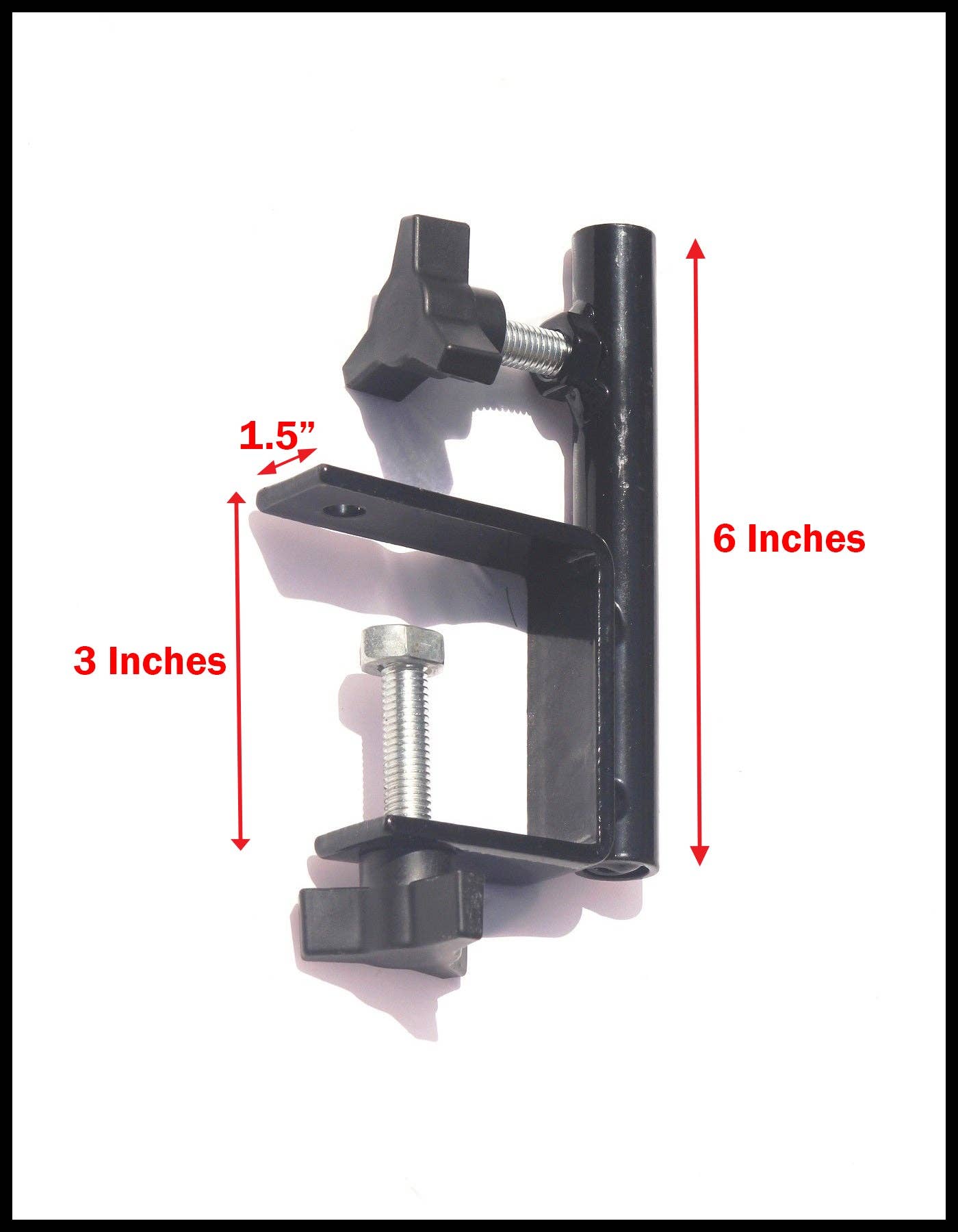 Ashman Online - Wholesale Outdoor Ornament/Decor - Ashman Deck Hook Clamp For Shepherd's Hooks or Poles, 3 inch Wide1