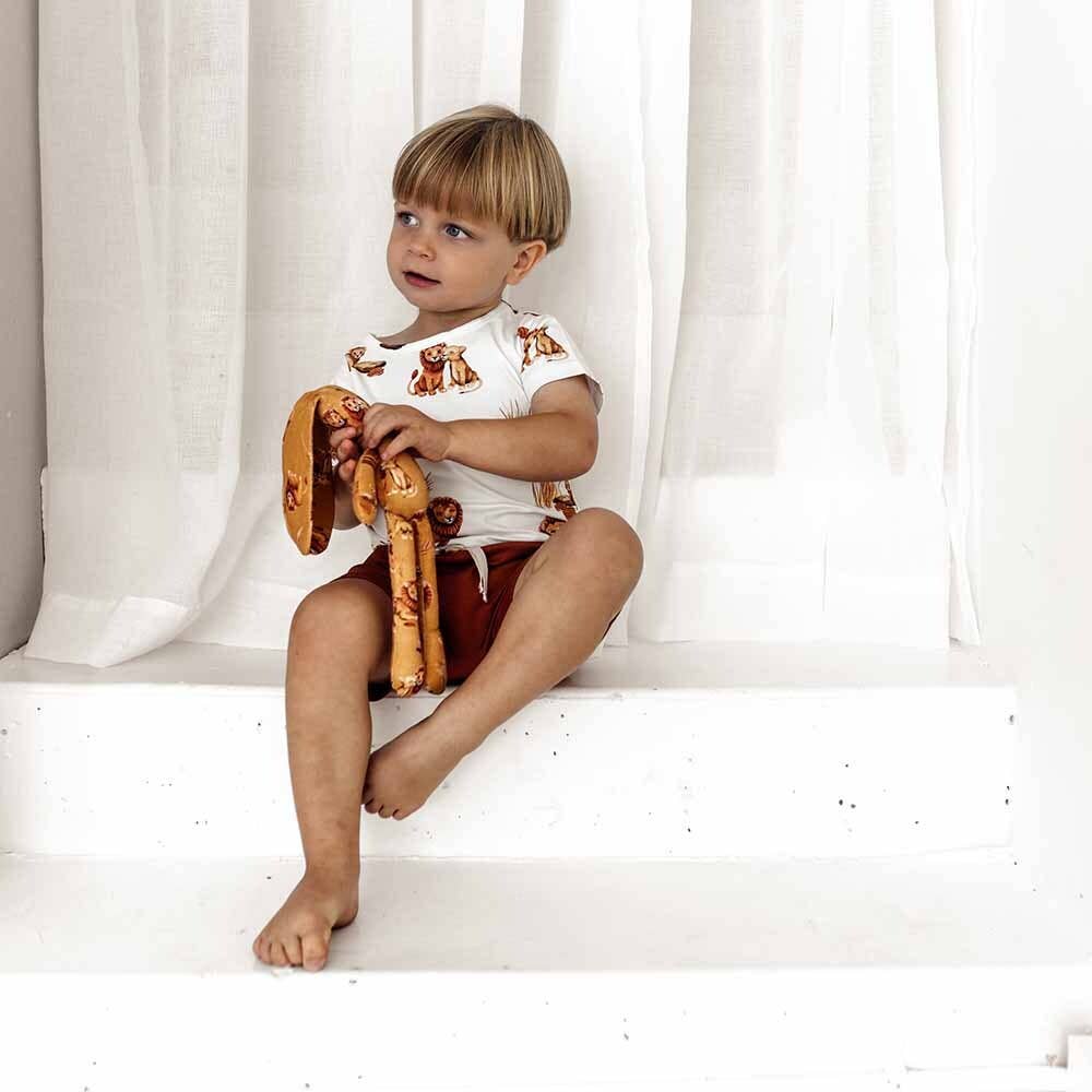 Snuggle Hunny - Venta al por mayor Camiseta - Niños - Camiseta Lion Organic3