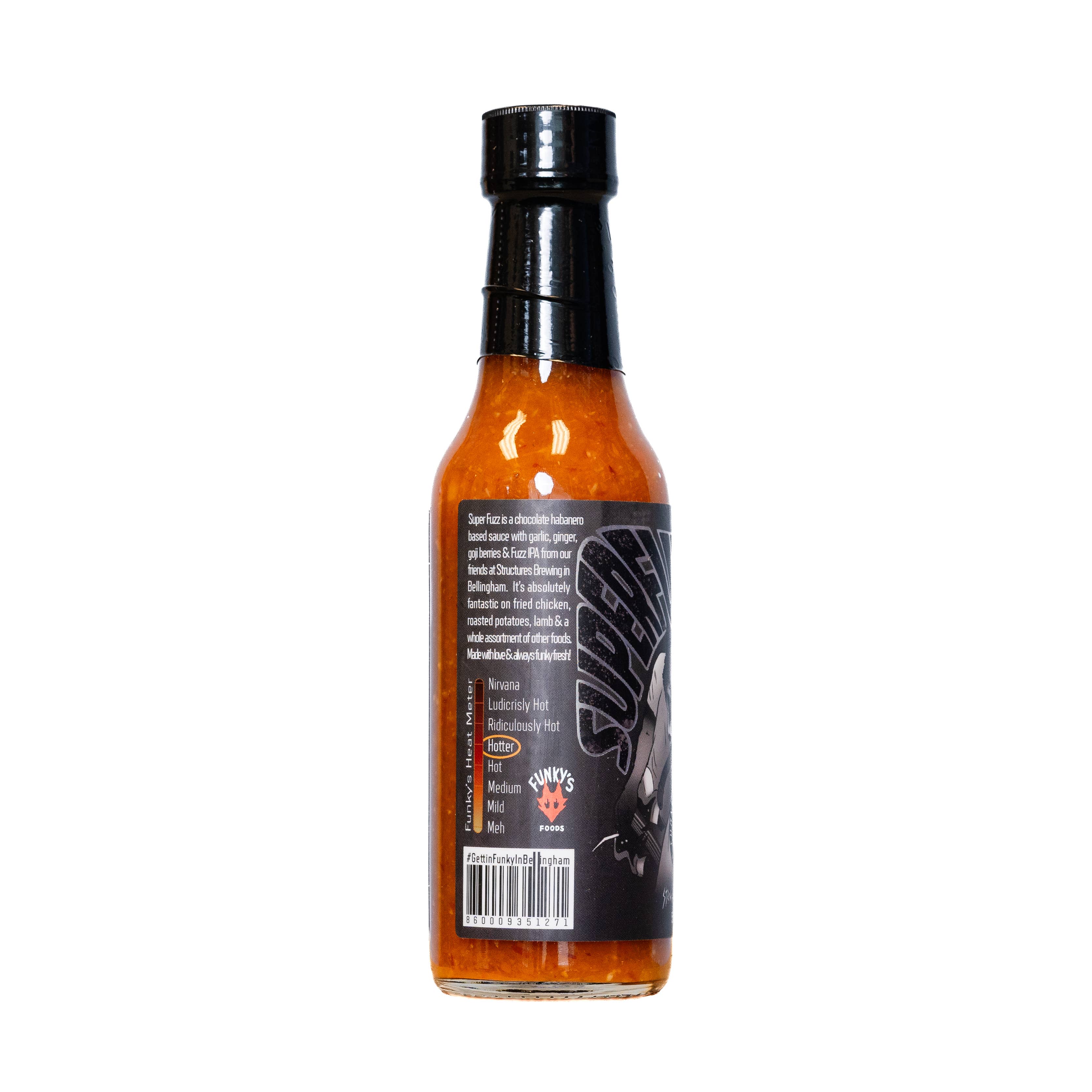 Funky's Hot Sauce Factory - Wholesale Hot Sauce - Superfuzz (hotter)2